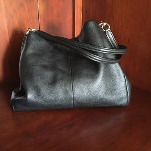 Coach Phoebe black leather